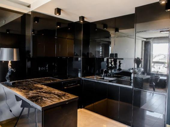 Apartament Premium Black Hors Centrum Scisle-Etiuda Panoramiczna 2 -Garaz Podziemny Kielce Exterior photo